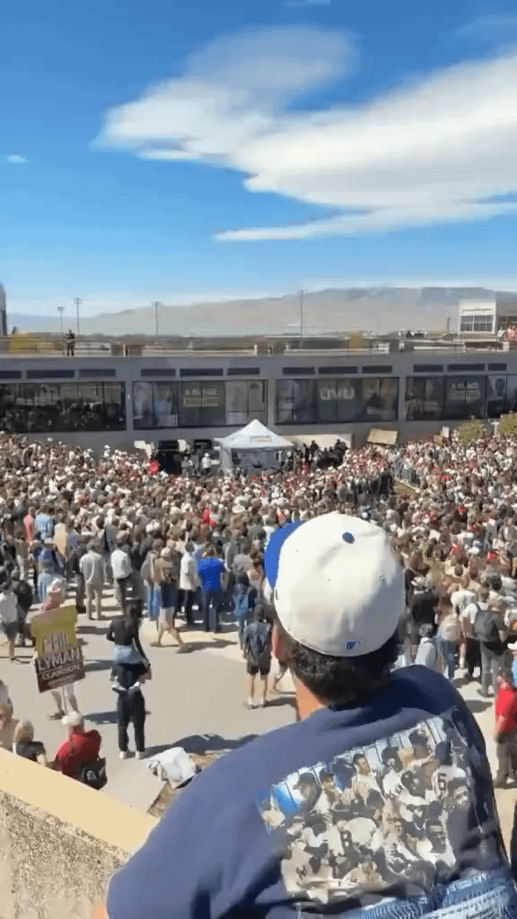 Charlie Kirk was shot. I despise him, but murdering someone for their beliefs is madness. Violence from any side has to stop.