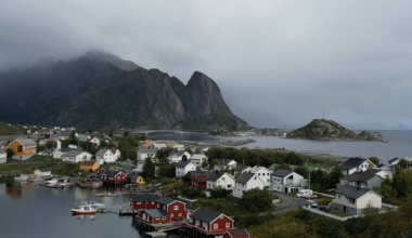 My drone shot over Reine, Lofoten! Magical Place!