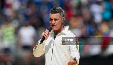 Robbie Williams tour truck drivers face bribery demands in Bulgaria