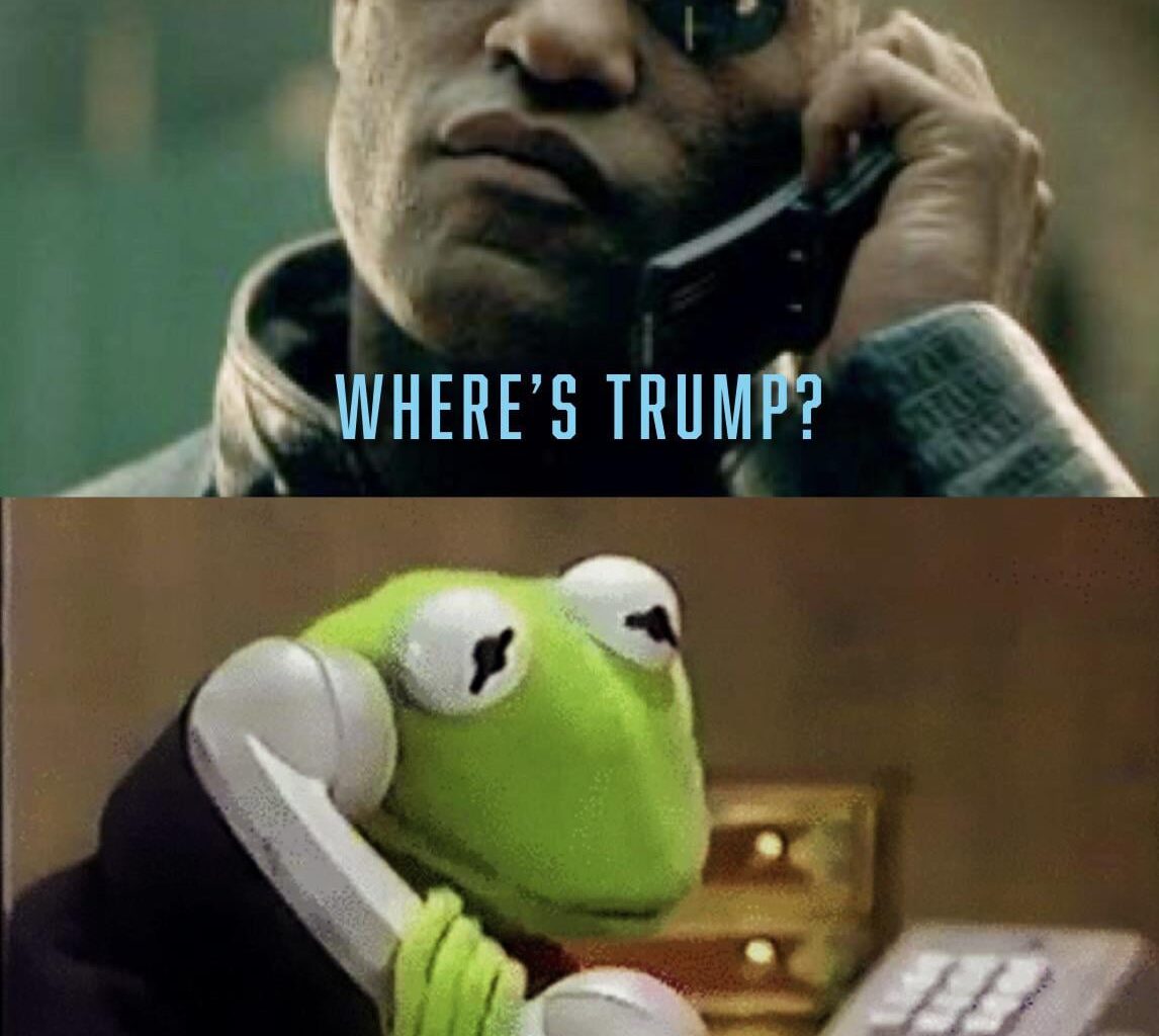 Where he’s always been