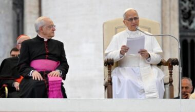 Pope Leo XIV: “Let us not forget the children who suffer in conflicts”
