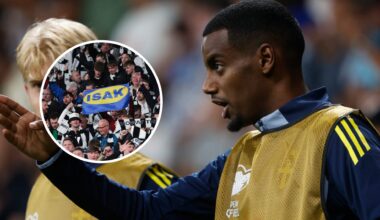 Newcastle United fans brutally mock Alexander Isak clip from his Sweden return