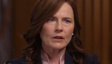 Justice Amy Coney Barrett responds to criticism that the Supreme Court is allowing Trump to expand his power