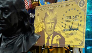 Trump unveils "Gold Card" fast-track visas for $1 million