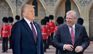 Prinz Andrew begrüßt Trump: "Hey, kennen wir uns nicht von der Epstein-Insel?!"