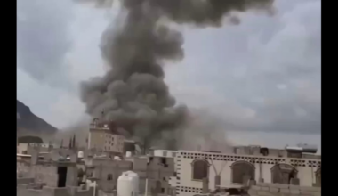 Israeli strikes in Yemeni capital of Sana’a 10 Sept 2025