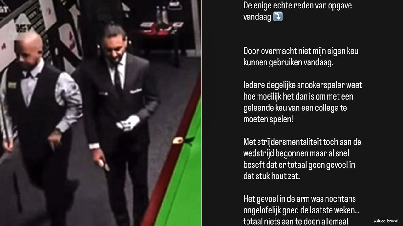"Dit is de enige echte reden": Luca Brecel verklaart "overmacht" die hem dwong tot opvallende forfait bij comeback