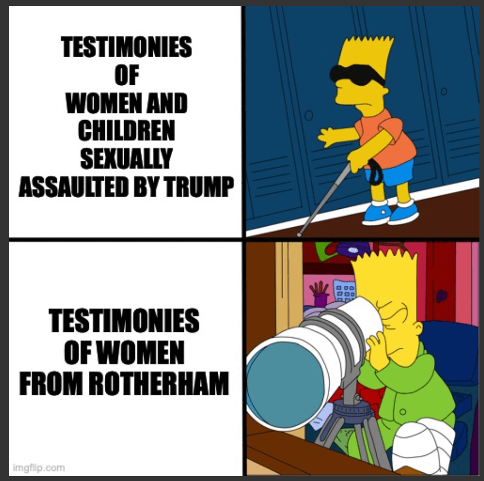 Quite the double standard from the Reform lot