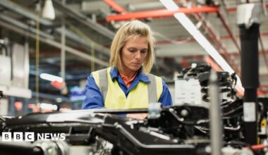 An inflatable tank in Ukraine