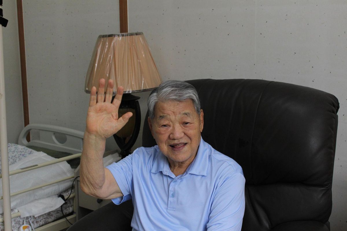 Lim Dong-wook, a retired businessman, poses for The Korea Times at seniors' residence in Yongin, Gyeonggi Province, operated by Caredoc, Aug. 25. Korea Times photo by Lee Yeon-woo