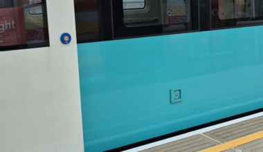 DLR in train training