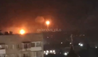 Ukrainian long-range drones hit a refinery in Saratov, Saratov region
