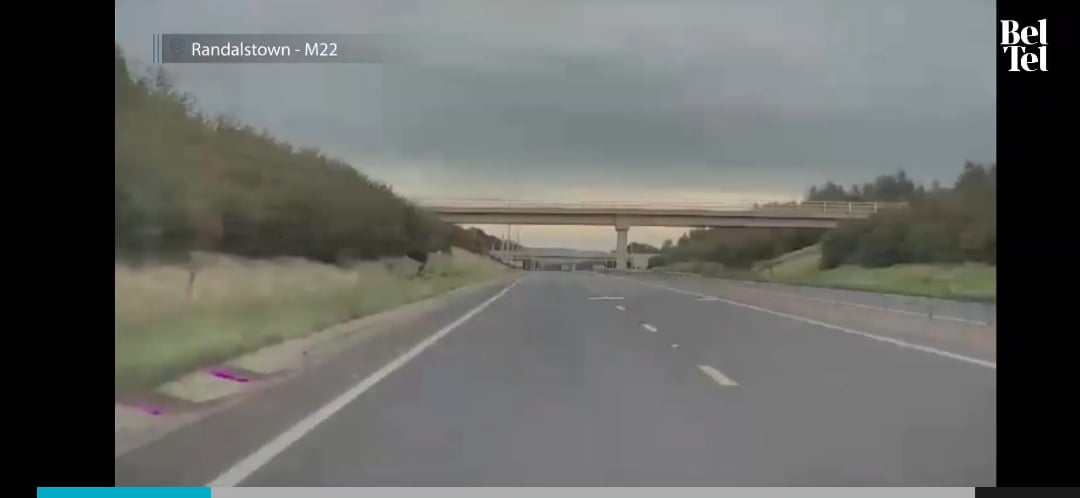 Watch: Driver tells of shock after meeting car driving wrong way down M22
