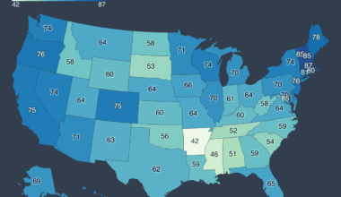 [OC] Acceptance of homosexuality in the US by state