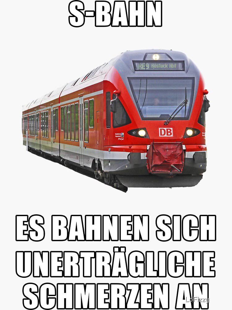 Der zug weh…