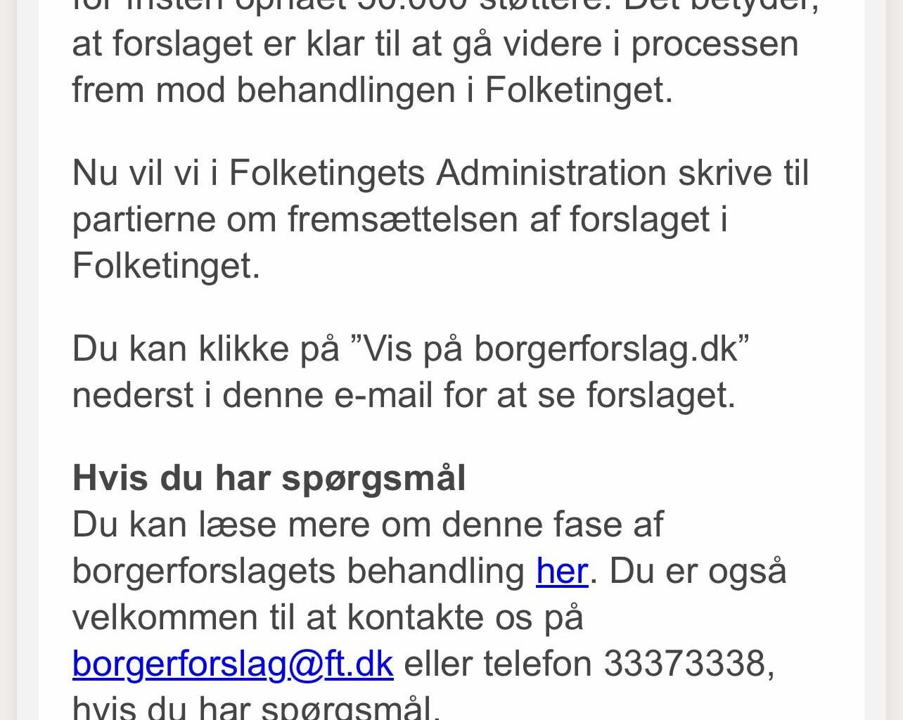 50.000 har skrevet under på  Borgerforslaget "nej til EU’s “masseovervågning