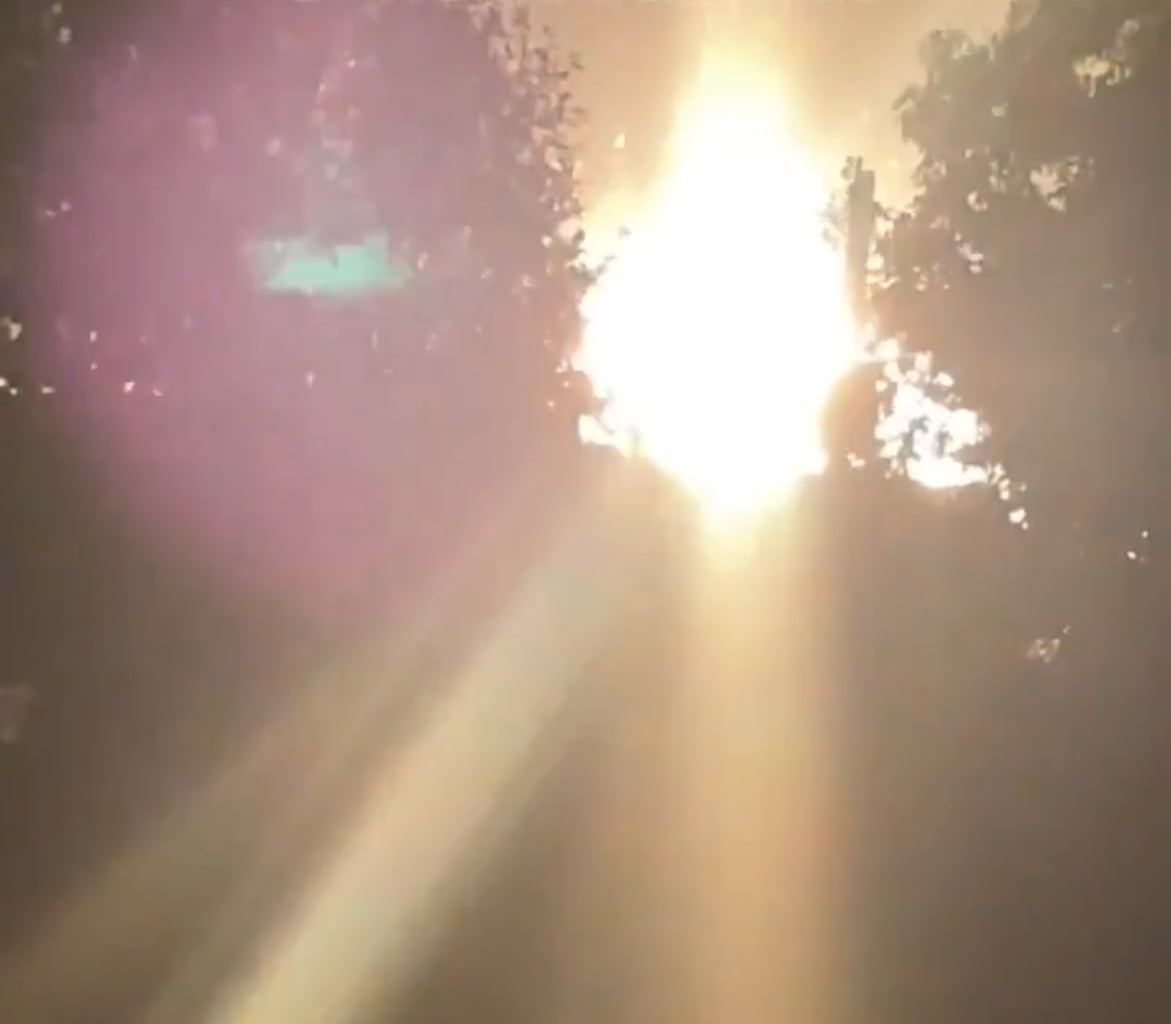 One of tonight’s strikes on Saratov by Ukrainian stop oil activists. 19.09.2025