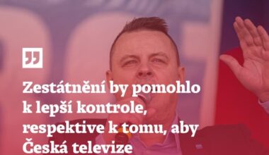 "Když budeme moct určovat, co bude v ČT, tak bude vysílat pravdu" - SPD, největší bojovníci proti cenzuře a totalitě /s