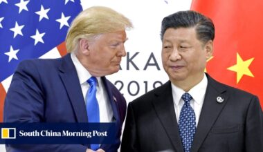 Trump, a trail of diplomacy and a possible trip to China to resolve the trade war