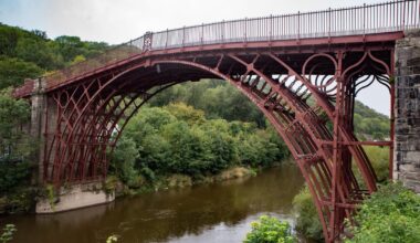 I went to Ironbridge to see an iron bridge!