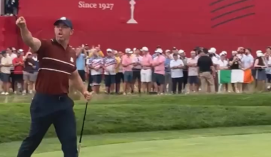 Rory McIlroy sends his best regards to the Yanks