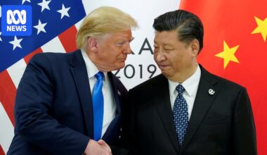 US President Donald Trump and China's President Xi Jinping begin talks to finalise a TikTok deal