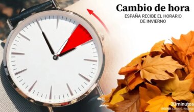 este día despedimos el verano y llega el horario de invierno