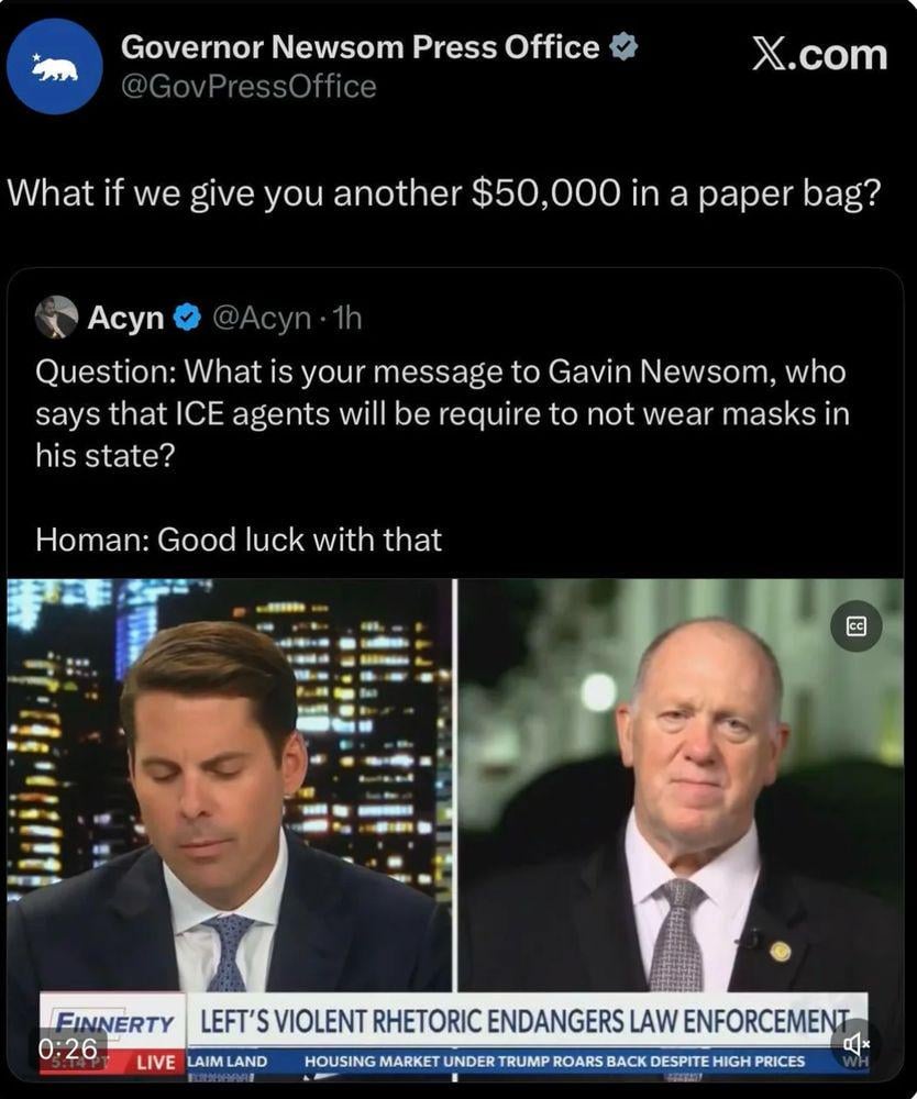 Newsom for the win