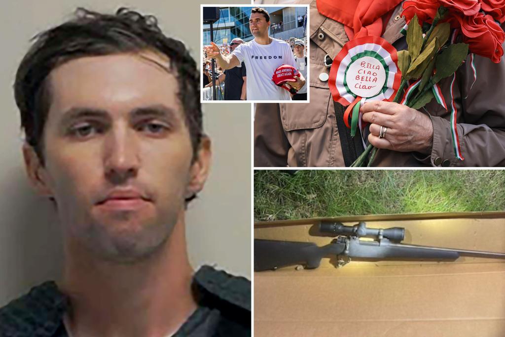 The meaning of Italian phrase written on alleged Charlie Kirk killer Tyler Robinson's bullet's