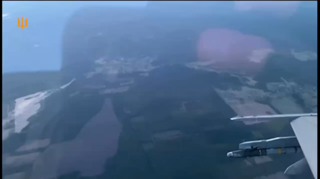 F-16s engaging Russian Cruise missiles in the skies above Ukraine.