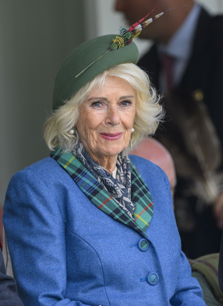 Queen Camilla at the Highland games