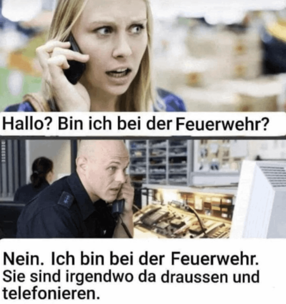 Peak Hans humor.
