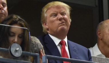 TV broadcaster censored from showing folks shouting “Boo-Urns” to Trump at US Open… SAD!