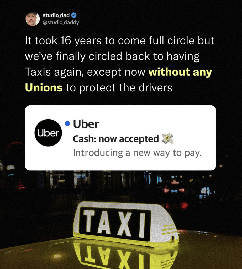 Uber’s only lasting impact: normalized wage theft via mobile app