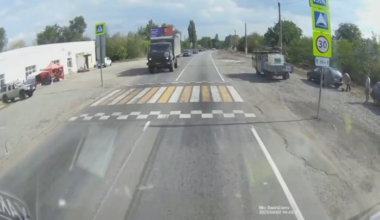 From the pov of a Russian trawler, witnessing the impact of a Ukrainian drone.
