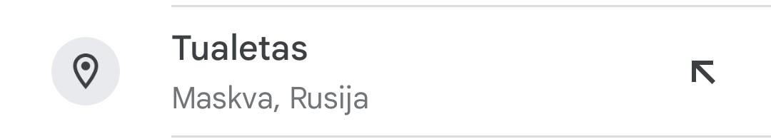 Ieškojau tuoleto netoliese...