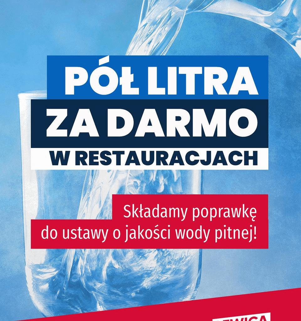 Pół litra za darmo w restauracjach!