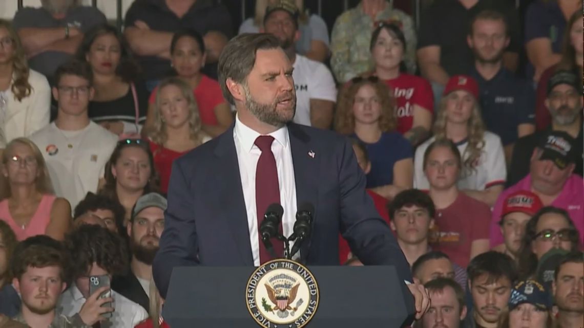 Vance talks economy, immigration enforcement, remembers Charlie Kirk in MI