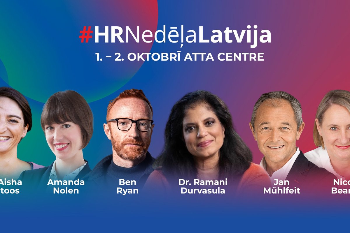 HR Week moves to Latvia: Microsoft, F1 & global experts on stage