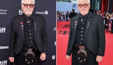 Brian Cox, 79, Shocks TIFF Audience by Wearing a Kilt with No Underwear: ‘Is It That Bad?’