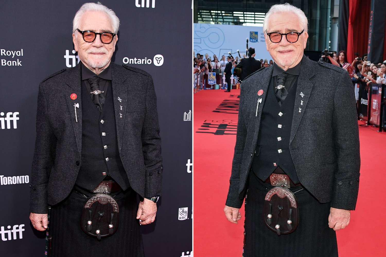 Brian Cox, 79, Shocks TIFF Audience by Wearing a Kilt with No Underwear: ‘Is It That Bad?’