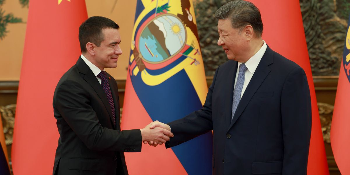 Why Ecuador went straight to China for relief