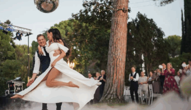 Tina Gaber Golob objavila poročne fotografije: 'Plesna je vrhunska!'