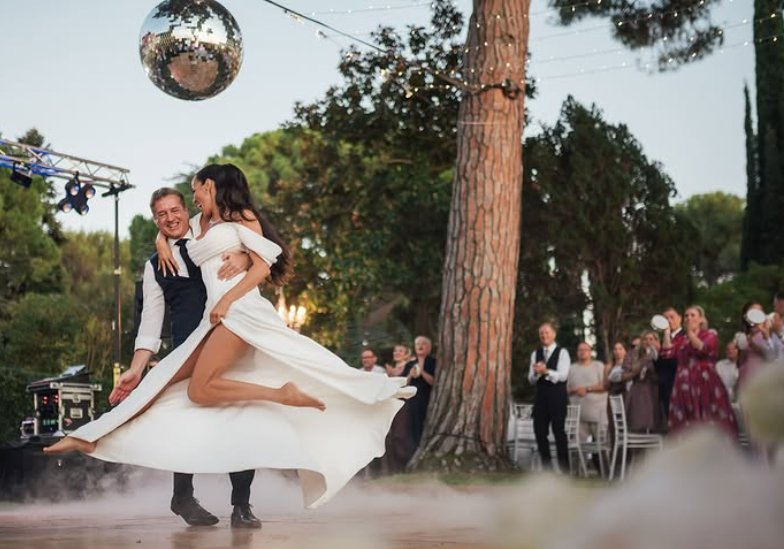 Tina Gaber Golob objavila poročne fotografije: 'Plesna je vrhunska!'