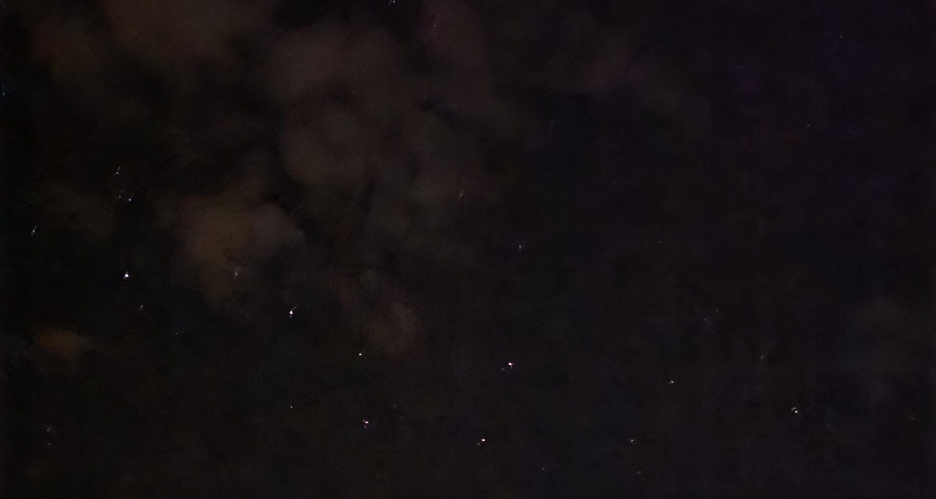 Flot Dronehimmel i aften, men ikke meget stjerneaktivitet.