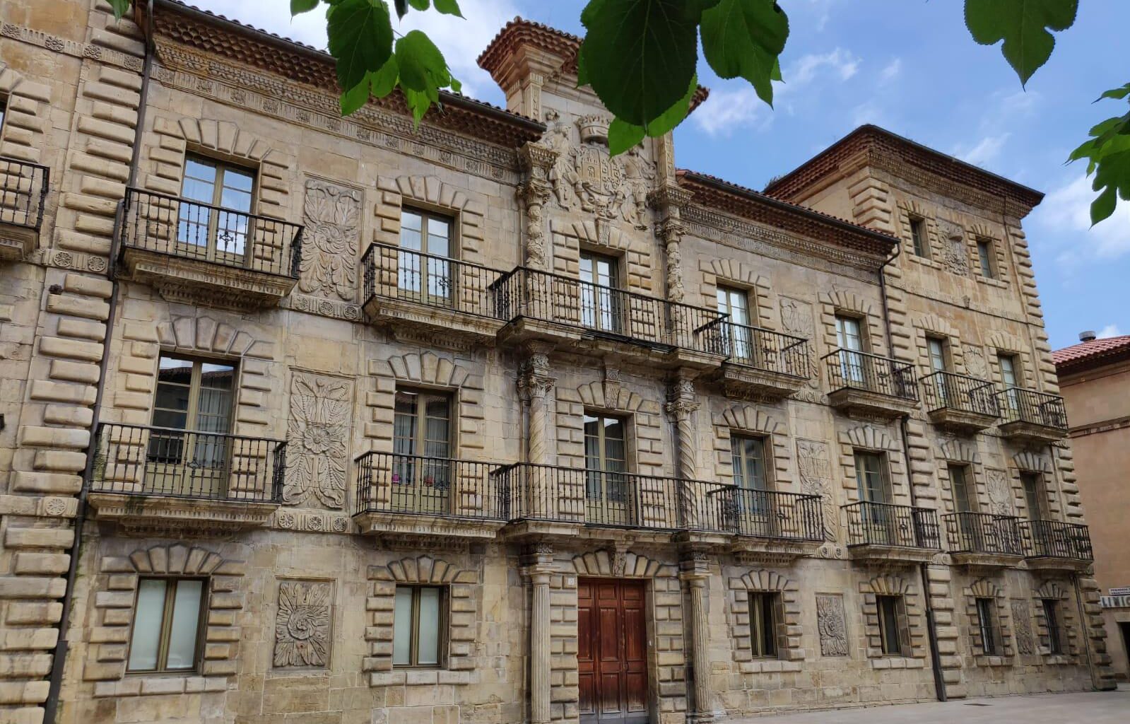 Camposagrado Palace front, Avilés, Spain. OC.
