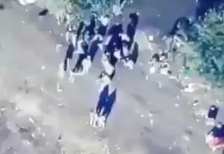 Armenian Soldiers get receive an Airstrike from Azerbaijan (2020-2023 in Karabakh)