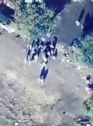 Armenian Soldiers get receive an Airstrike from Azerbaijan (2020-2023 in Karabakh)