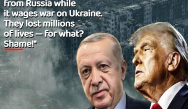 During a meeting at the White House, Donald Trump urged Recep Tayyip Erdoğan to stop buying oil from Russia.
"Millions died — and for what? I want Erdoğan to stop buying oil from Russia while it wages war on Ukraine. Shame," Trump said.