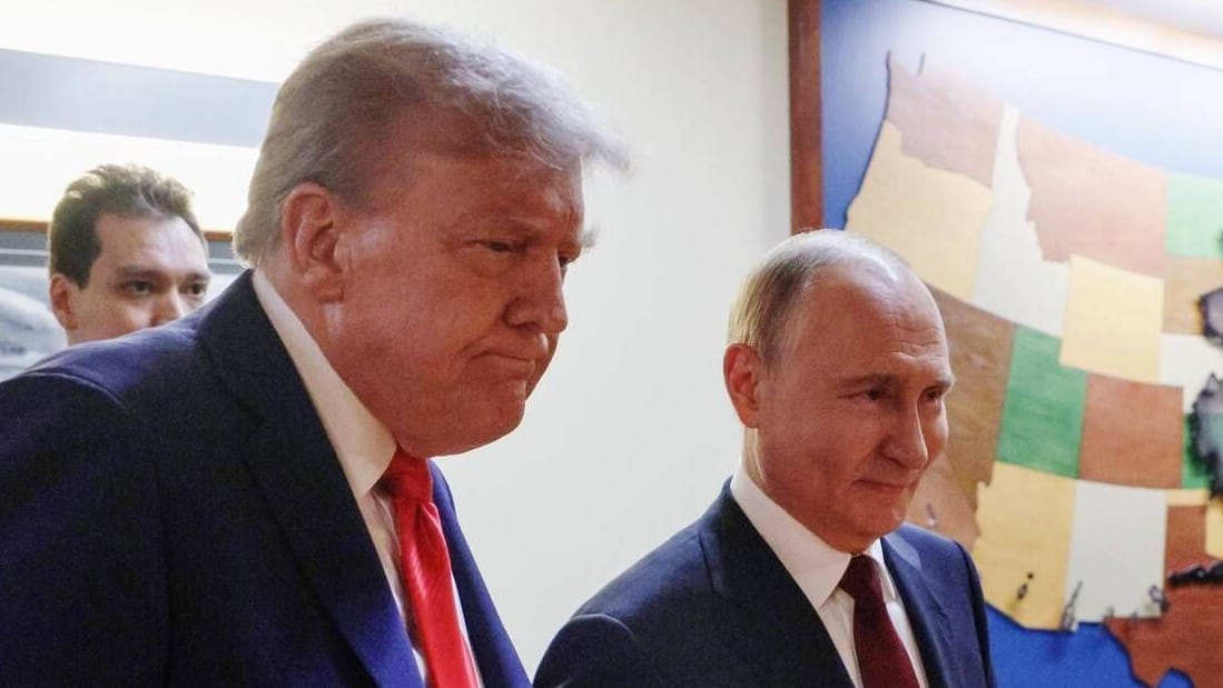 Donald Trump (l.) und Wladimir Putin bei ihrem Treffen in Alaska. (Archivbild) Donald Trump (l.) und Wladimir Putin bei ihrem Treffen in Alaska. (Archivbild)